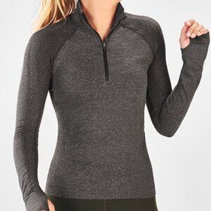 Fabletics Seamless Laila Zip Pullover Small